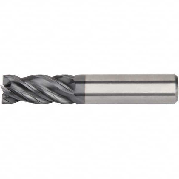 Kennametal - 10mm Diam 4 Flute Solid Carbide 0.5mm Chamfer Width Corner Chamfer End Mill - Industrial Tool & Supply