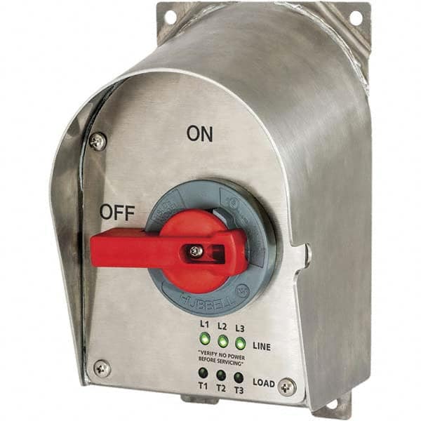 Hubbell Wiring Device-Kellems - Cam & Disconnect Switches Enclosure Type: Enclosed Fused: NonFused - Industrial Tool & Supply