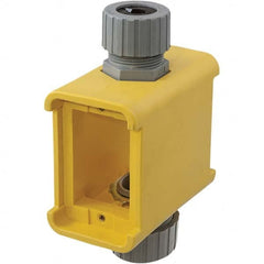 Hubbell Wiring Device-Kellems - Electrical Outlet Boxes & Switch Boxes Enclosure Type: Portable Outlet Box Enclosure Shape: Rectangle - Industrial Tool & Supply