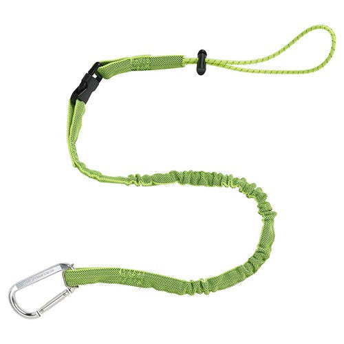 3102EXT Lime Detach Single Carabiner Extended - Industrial Tool & Supply