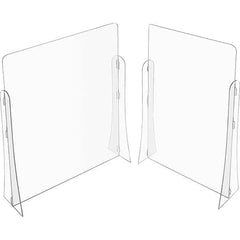 USA Sealing - 60" x 36" Partition & Panel System-Social Distancing Barrier - Industrial Tool & Supply