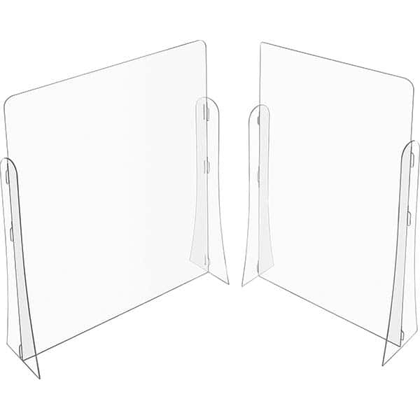USA Sealing - 60" x 48" Partition & Panel System-Social Distancing Barrier - Industrial Tool & Supply