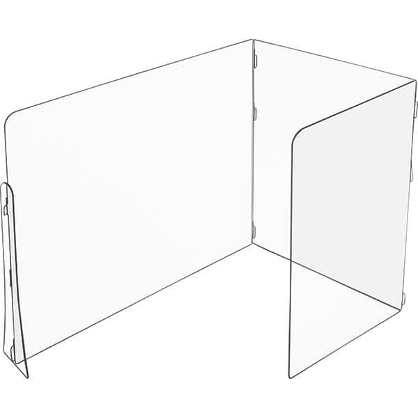USA Sealing - 48" x 48" Partition & Panel System-Social Distancing Barrier - Industrial Tool & Supply