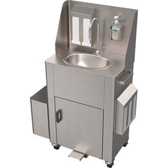Acorn Engineering - Wash Fountain Accessories Type: Splash Guard w/Towel&Soap Dispensers For Use With: PS1000 Series Portable Sink - Industrial Tool & Supply