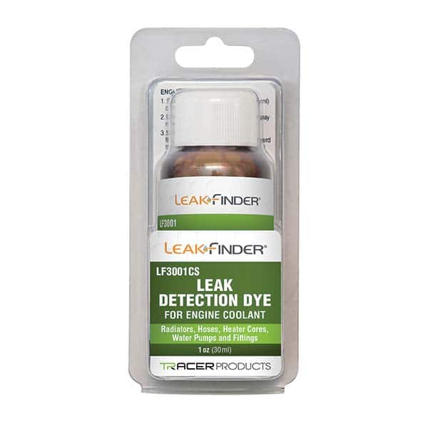 Leak Finder - Automotive Leak Detection Dyes Applications: Coolant Container Size: 1 oz. - Industrial Tool & Supply