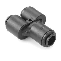Parker - Plastic Push-To-Connect Tube Fittings Type: Union Y Tube Outside Diameter (Inch): 1/2 - Industrial Tool & Supply