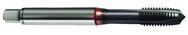 M2x0.40 6H 3-Flute Cobalt Red Ring Spiral Point Plug Tap-TiCN - Industrial Tool & Supply