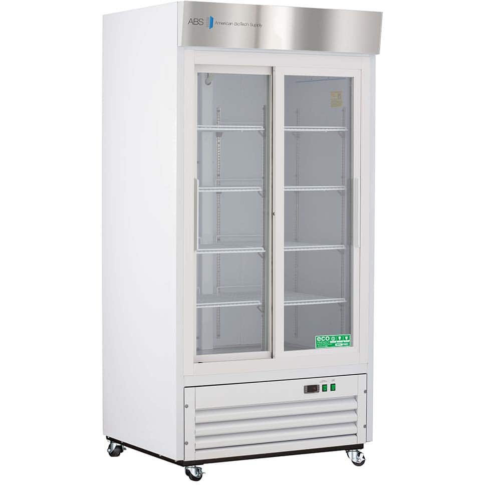 American BioTech Supply - Laboratory Refrigerators and Freezers; Type: Laboratory Refrigerator ; Volume Capacity: 33 Cu. Ft. ; Minimum Temperature (C): 1.00 ; Maximum Temperature (C): 10.00 ; Width (Inch): 39-5/8 ; Depth (Inch): 33-1/4 - Exact Industrial Supply