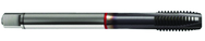 M24x3.0 6H 4-Flute Cobalt Red Ring Spiral Point Plug Tap-TiCN - Industrial Tool & Supply