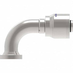 Eaton - Hydraulic Hose Fittings & Couplings Type: SAE Code 62 Flange Head, 90 Degree Elbow Hose Diameter: 1-7/8 (Inch) - Industrial Tool & Supply