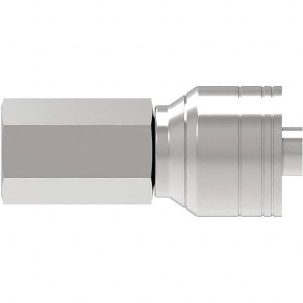 Eaton - Hydraulic Hose Fittings & Couplings Type: Female Pipe Rigid Hose Diameter: 1/4 (Inch) - Industrial Tool & Supply