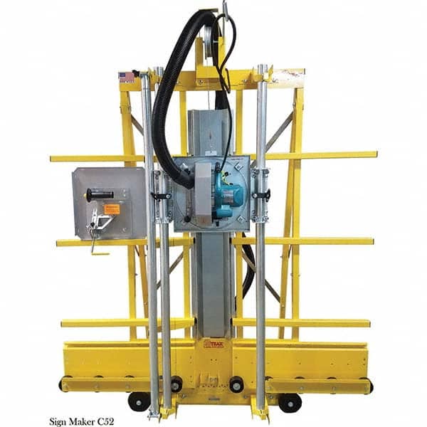 Saw Trax - Sign Maker Compact 52" Max Cross Cut Vertical Panel Saw - Industrial Tool & Supply