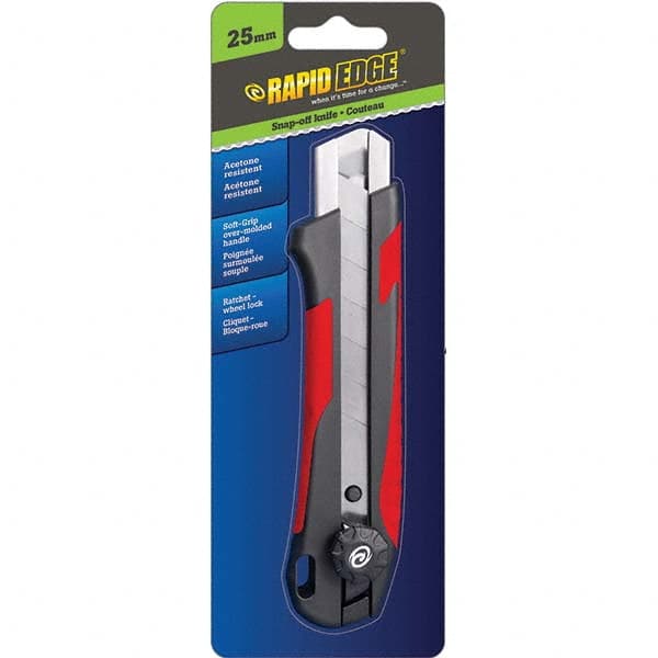 Rapid Edge - Utility Knives, Snap Blades & Box Cutters Type: Snap Knife Blade Type: Snap - Industrial Tool & Supply