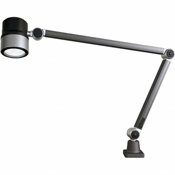 Waldmann Lighting - Machine Lights Machine Light Style: Spot with Arm Mounting Type: Attachable Base - Industrial Tool & Supply