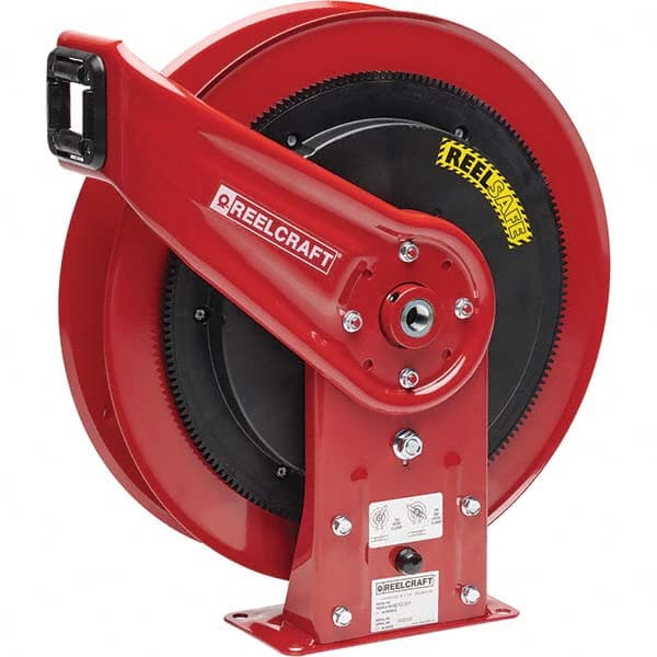 Reelcraft - 50' Spring Retractable Hose Reel - Industrial Tool & Supply