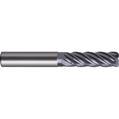 Guhring - 12mm Diam 5 Flute Carbide 1.5mm Corner Radius End Mill - Industrial Tool & Supply