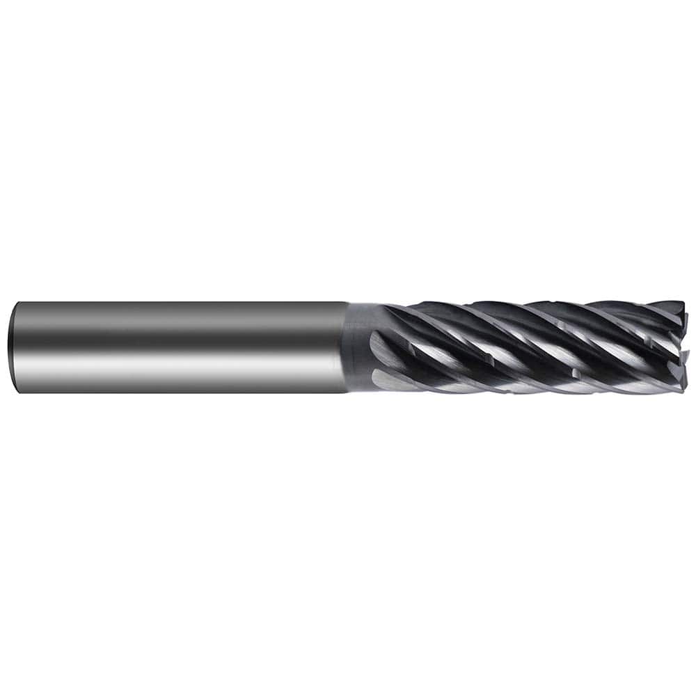 Guhring - 1/2" Diam 7 Flute Carbide 0.01" Chamfer Width End Mill - Industrial Tool & Supply