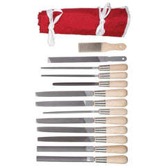Simonds File - File Sets File Set Type: American File Types Included: Round; Square; Half Round; Warding; Slim Taper; Flat - Industrial Tool & Supply