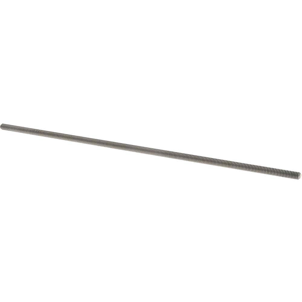 Made in USA - Threaded Rods Material: Titanium Thread Size: #10-24 (Inch) - Industrial Tool & Supply