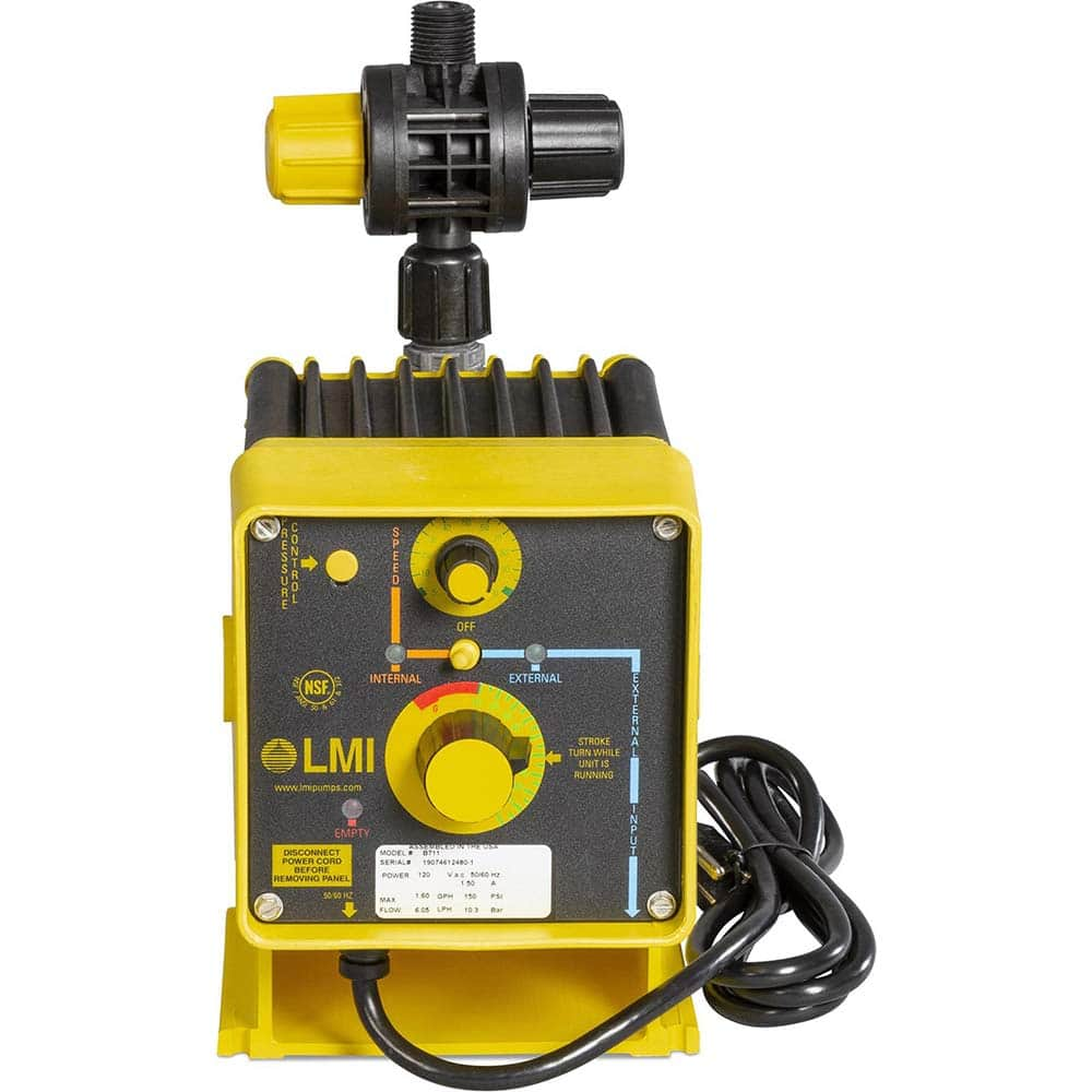 LMI - Metering Pumps Type: Chemical GPH: 1.600 - Industrial Tool & Supply