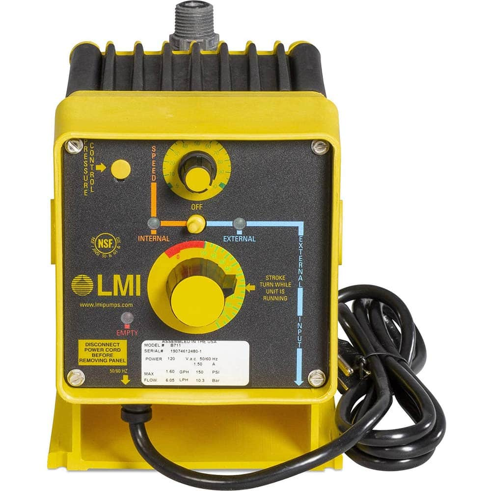 LMI - Metering Pumps Type: Chemical GPH: 8.000 - Industrial Tool & Supply