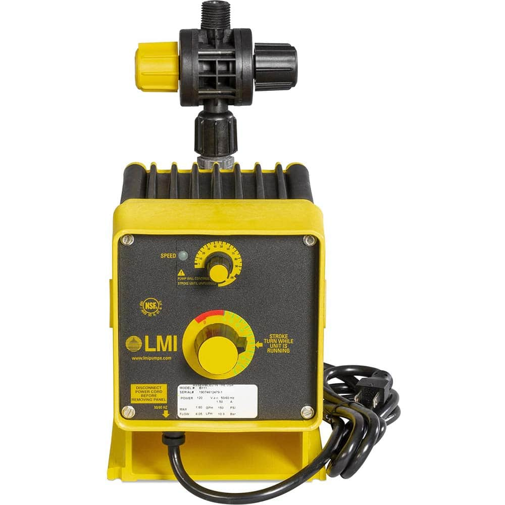 LMI - Metering Pumps Type: Chemical GPH: 4.500 - Industrial Tool & Supply