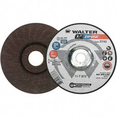 WALTER Surface Technologies - Depressed-Center Wheels Wheel Diameter (Inch): 7 Wheel Thickness (Inch): 3/64 - Industrial Tool & Supply