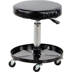 Vestil - Swivel & Adjustable Stools Type: Adjustable Height Stool Base Type: PAD Base - Industrial Tool & Supply