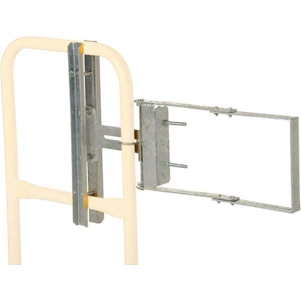 Vestil - Steel Self Closing Rail Safety Gate - Fits 16 to 26" Clear Opening, 12" Door Height, - Industrial Tool & Supply