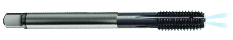 M20 x 2.5 Dia. - 6HX - 7 FL - Carbide Semi-Bott Tap-TiCN -Coolant-Thru-FORM-C DIN 376 - Industrial Tool & Supply