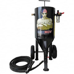 BadBoy Blasters - Portable Sandblasters Tank Height (Inch): 32 Overall Depth (Inch): 15 - Industrial Tool & Supply