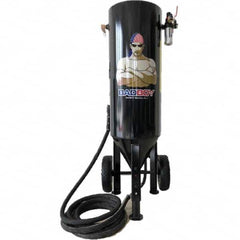 BadBoy Blasters - Portable Sandblasters Tank Height (Inch): 41 Overall Depth (Inch): 15 - Industrial Tool & Supply