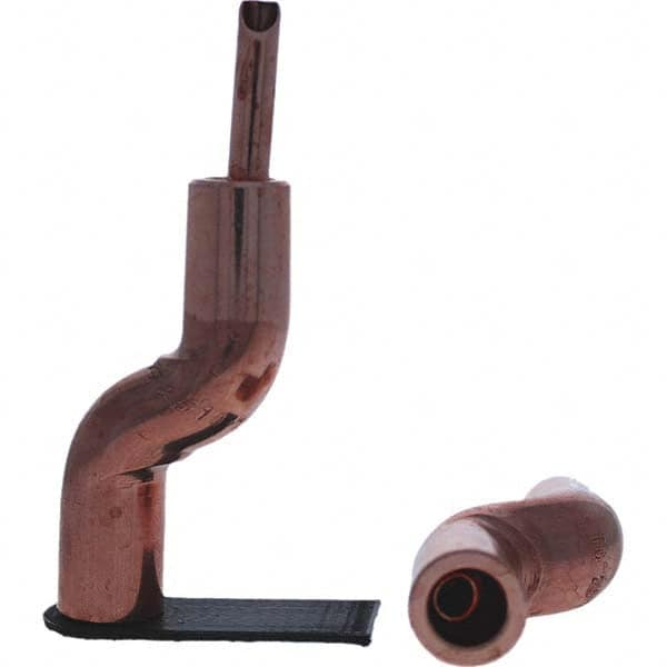 Tuffaloy - Spot Welder Tips For Use With: 5RW Electrode Holder Type: Bent Shank for 5RW Male Cap - Industrial Tool & Supply
