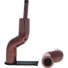 Tuffaloy - Spot Welder Tips For Use With: 5RW Electrode Holder Type: Bent Shank for 5RW Male Cap - Industrial Tool & Supply