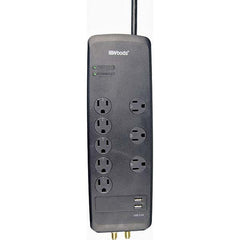 Southwire - Power Outlet Strips Amperage: 15 Voltage: 120 V - Industrial Tool & Supply