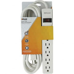 Southwire - Power Outlet Strips Amperage: 15 Voltage: 120 V - Industrial Tool & Supply