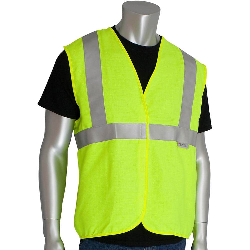 PIP - High Visibility Vests Vest Style: General Purpose Vest Type: Hi Visibility - Industrial Tool & Supply