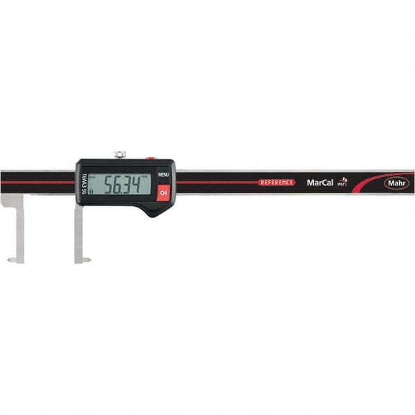 Mahr - 20 to 170mm Range, 0.01mm Resolution, IP67 Electronic Caliper - Industrial Tool & Supply