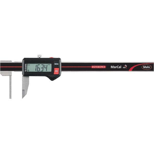 Mahr - 0 to 150mm Range, 0.01mm Resolution, IP67 Electronic Caliper - Industrial Tool & Supply
