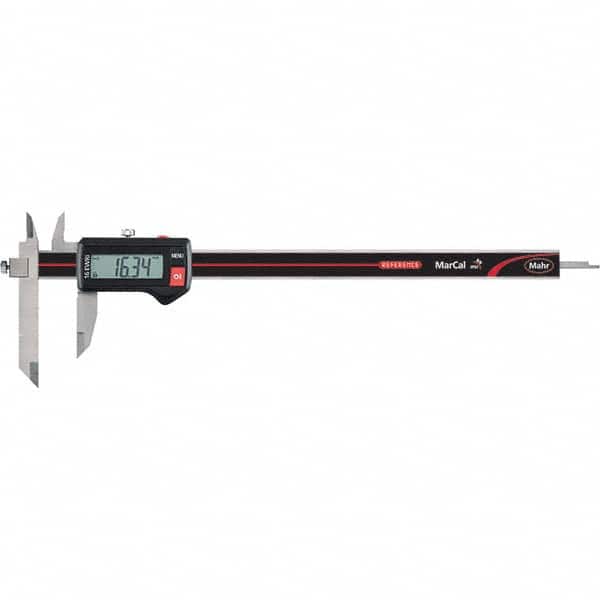 Mahr - 0 to 200mm Range, 0.01mm Resolution, IP67 Electronic Caliper - Industrial Tool & Supply