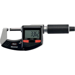 Mahr - Electronic Outside Micrometers Type: Standard Minimum Measurement (Decimal Inch): 1.0000 - Industrial Tool & Supply