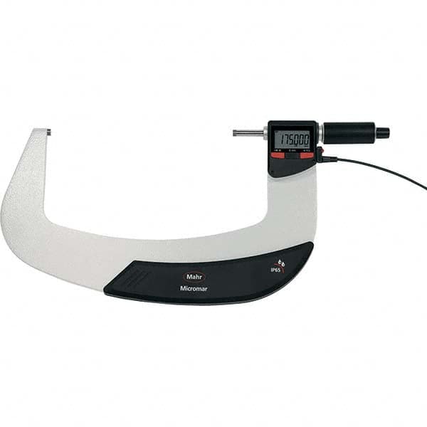 Mahr - Electronic Outside Micrometers Type: Standard Minimum Measurement (Decimal Inch): 5.0000 - Industrial Tool & Supply