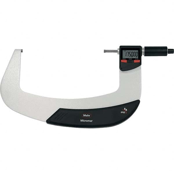 Mahr - Electronic Outside Micrometers Type: Standard Minimum Measurement (Decimal Inch): 5.0000 - Industrial Tool & Supply