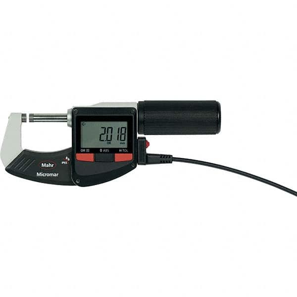 Mahr - Electronic Outside Micrometers Type: Standard Minimum Measurement (Decimal Inch): 2.0000 - Industrial Tool & Supply