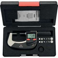 Mahr - Electronic Outside Micrometers Type: Standard Minimum Measurement (Decimal Inch): 0.0000 - Industrial Tool & Supply