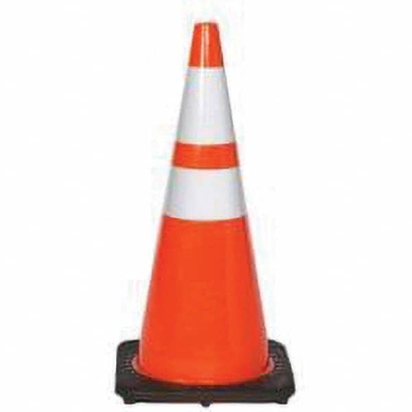 VizCon - Traffic Cones Type: Cone Color: Fluorescent Orange - Industrial Tool & Supply