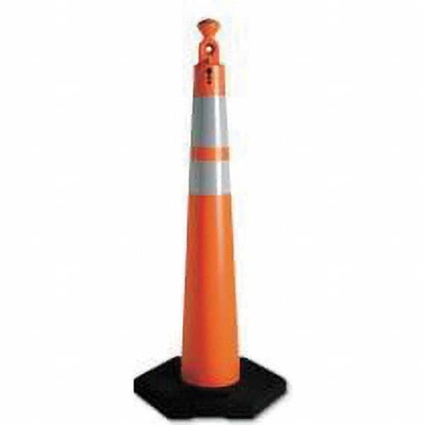 VizCon - Traffic Cones Type: Cone Color: Fluorescent Orange - Industrial Tool & Supply