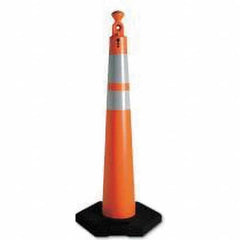 VizCon - Traffic Cones Type: Cone Color: Fluorescent Orange - Industrial Tool & Supply