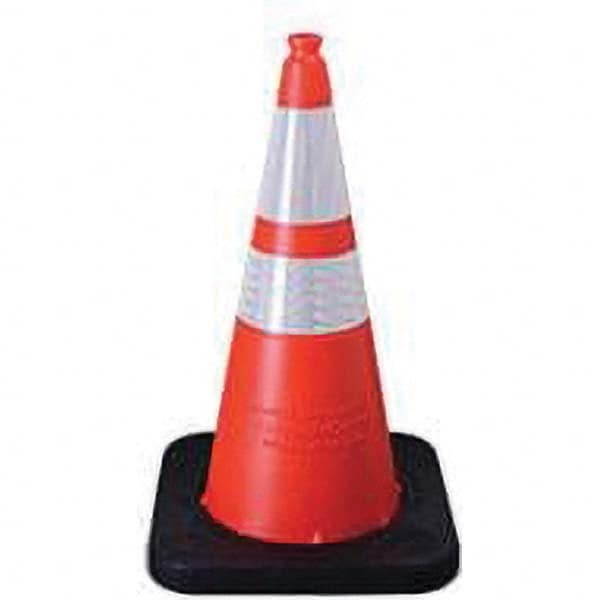VizCon - Traffic Cones Type: Cone Color: Fluorescent Orange - Industrial Tool & Supply