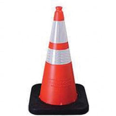 VizCon - Traffic Cones Type: Cone Color: Fluorescent Orange - Industrial Tool & Supply